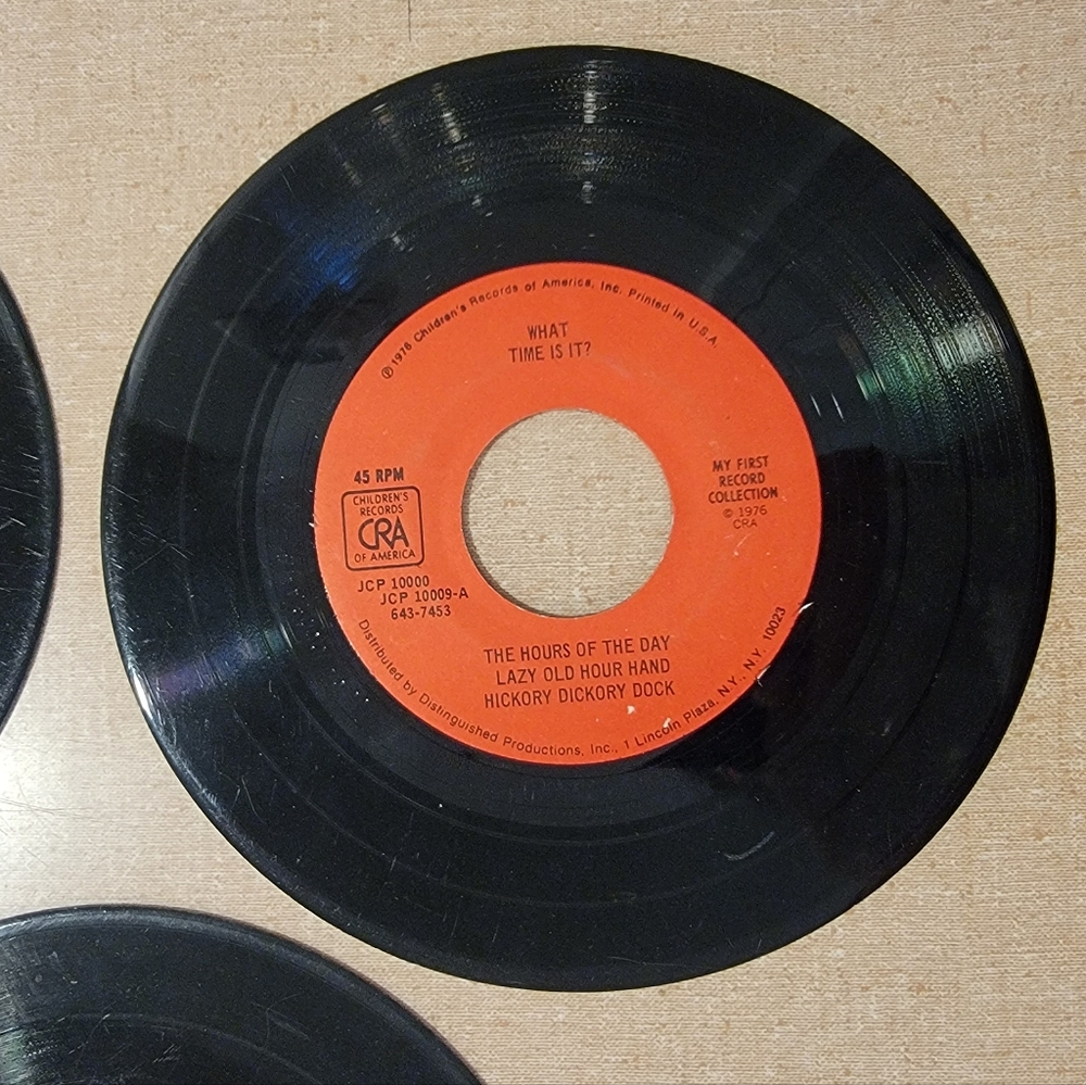 Children’s Songs My First Record Collection Lot 3 Vintage 7" Vinyl Records - Picture 6 of 7